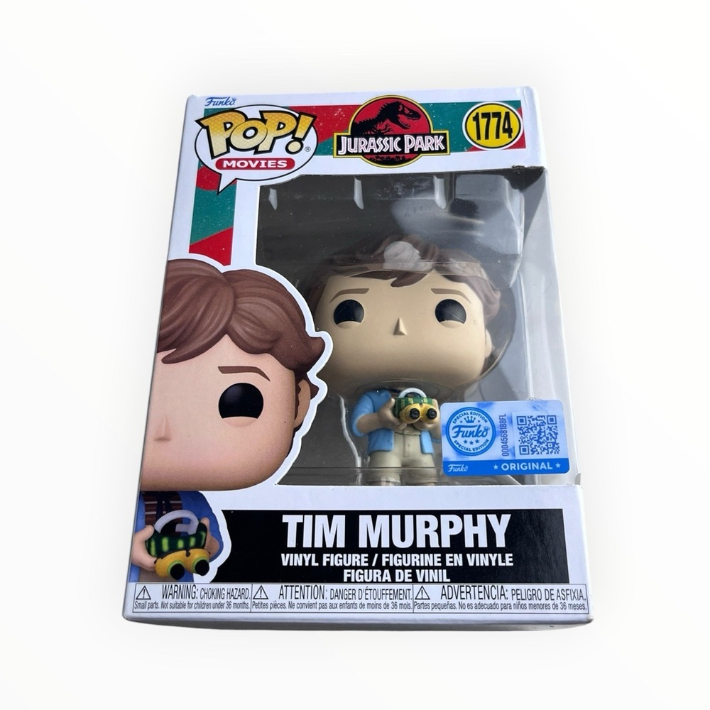 Funko Pop! Tim Murphy #1774 Jurassic Park Target Exclusive